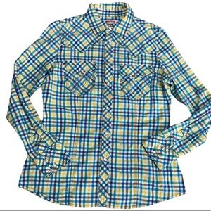 True Religion Pearl Snap Fitted Western Shirt - Medium